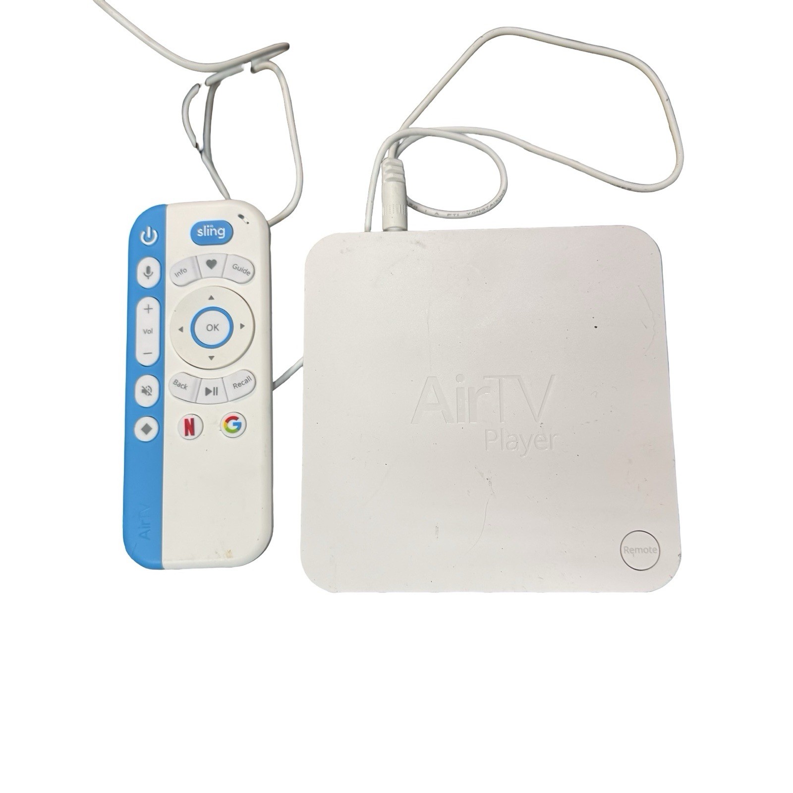 AirTV Streaming Media Player HD 4K Sling Netflix Google Play UIW4010ECH Dual OTA