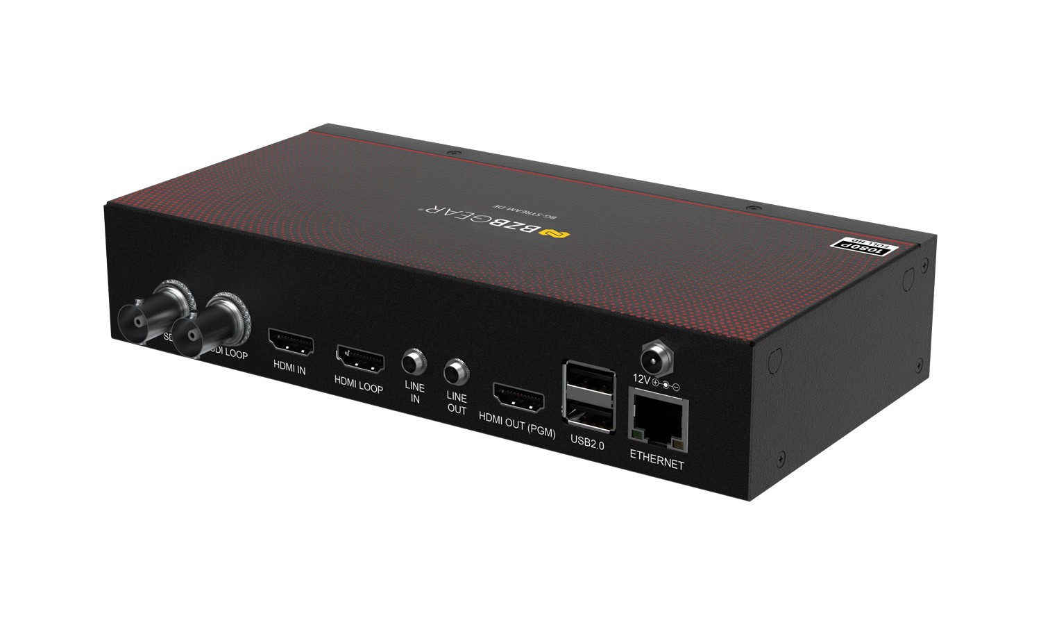 BZBGEAR 1 Channel SDI/HDMI Encoder/Decoder/Recorder (Dante AV-H Ready)