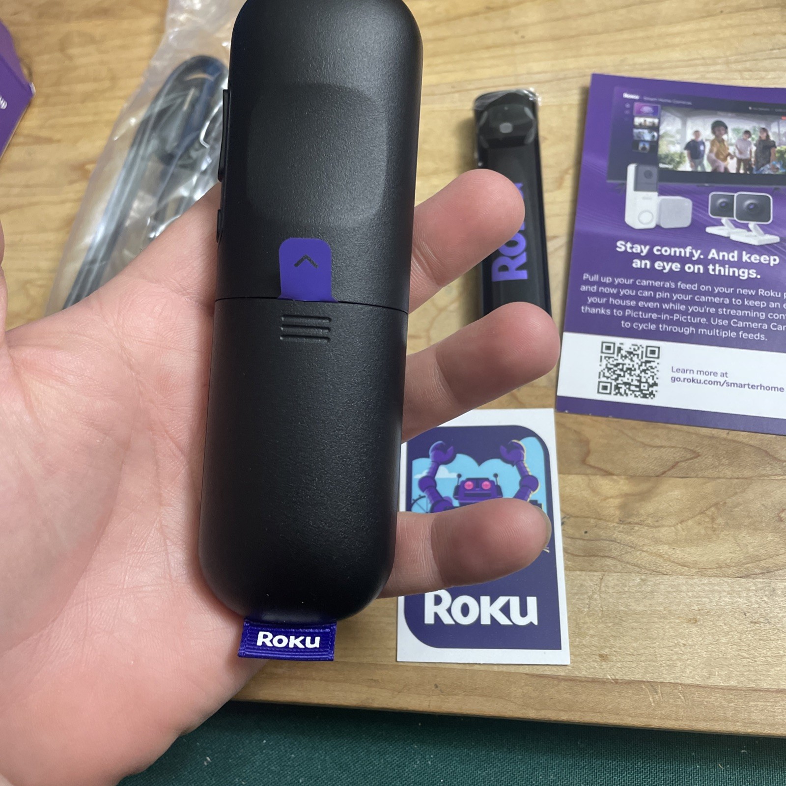 Roku 3840R Streaming Stick HD Media Player with Voice Remote – 2025 Model