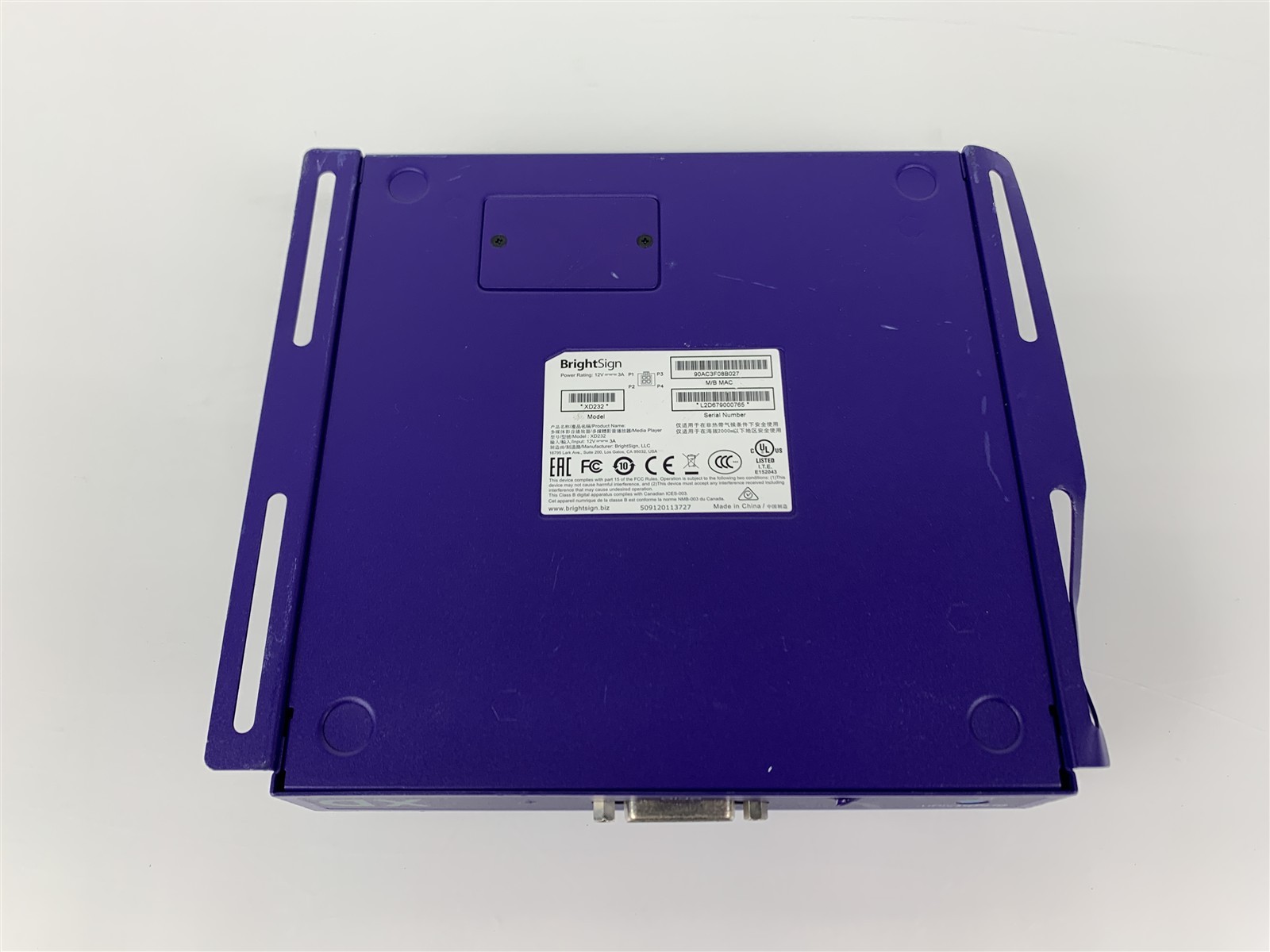 BrightSign XD2 XD232 Networked Digital Signage Player No WiFi
