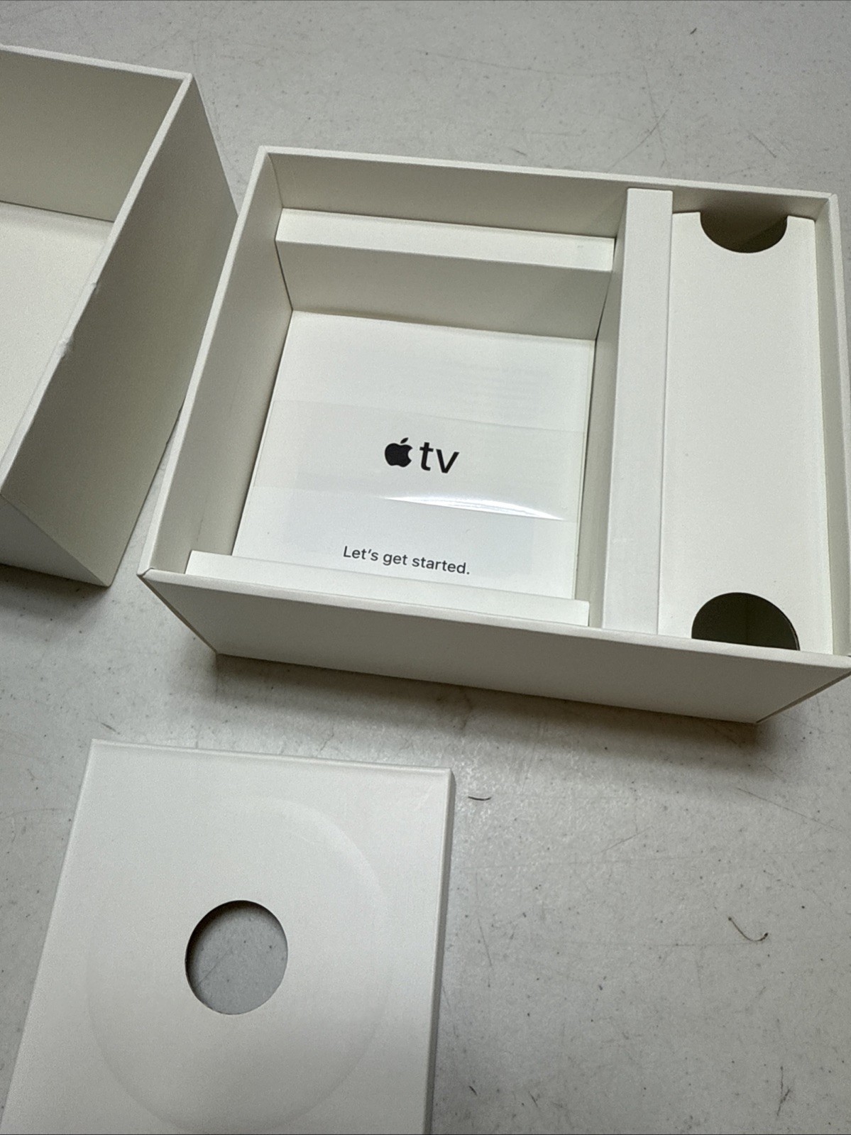 (Empty Box Only) Apple TV 4th Gen 4K HDR 32GB Black MQD22LL/A A1842