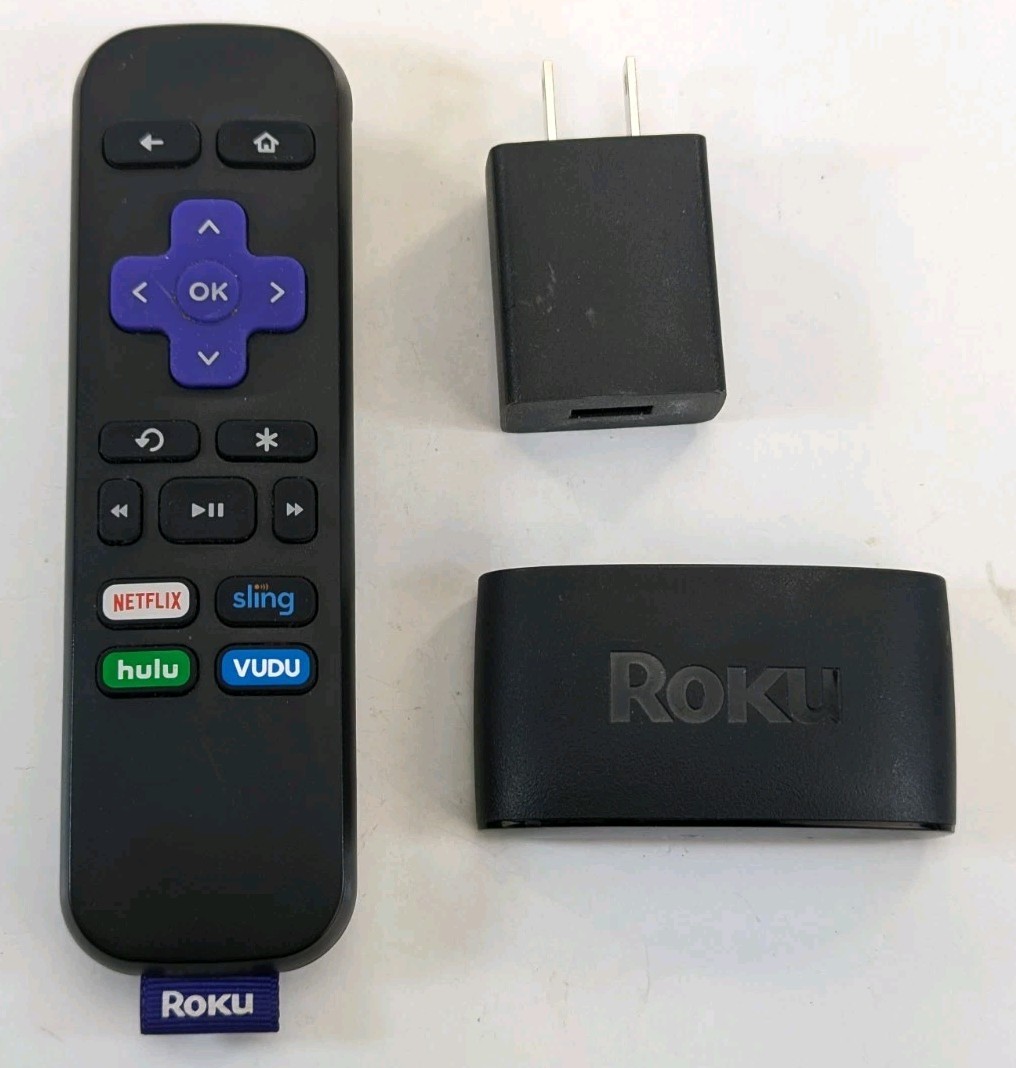 Roku Express Model 3930X Streaming Unit for TV HDMI Media Player w/Remote