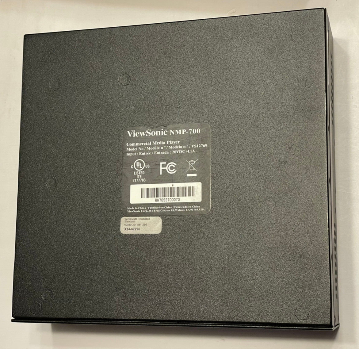 ViewSonic NMP-700 Network Media Player – Excellent Condition
