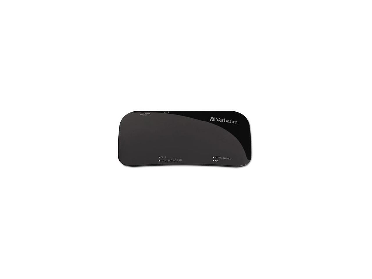 Verbatim Universal Card Reader, USB 2.0 – Black – USB 2.0 – Black