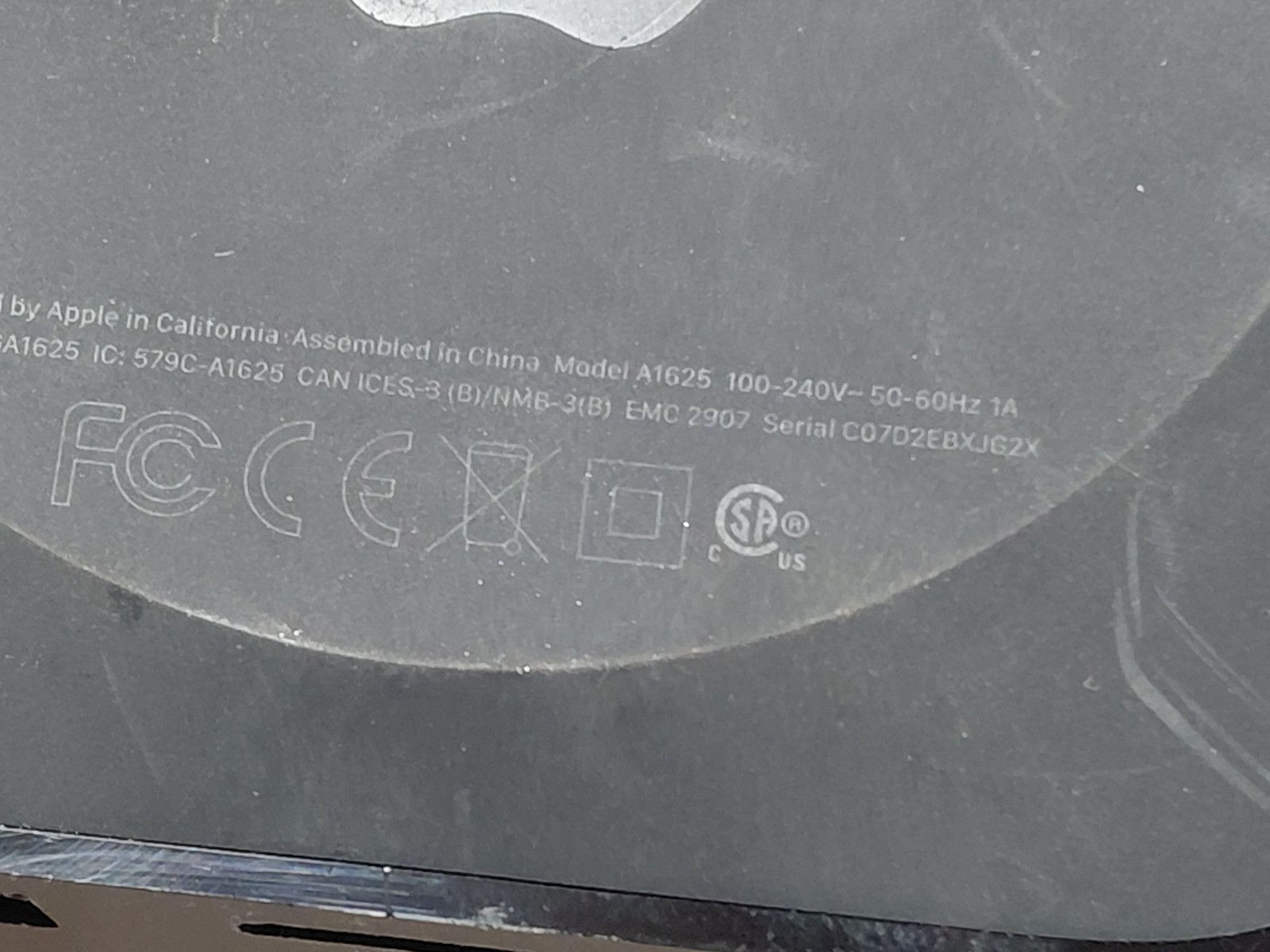 Apple TV (4th Generation) HD Media Streamer- A1625 – UnTested! No Remote