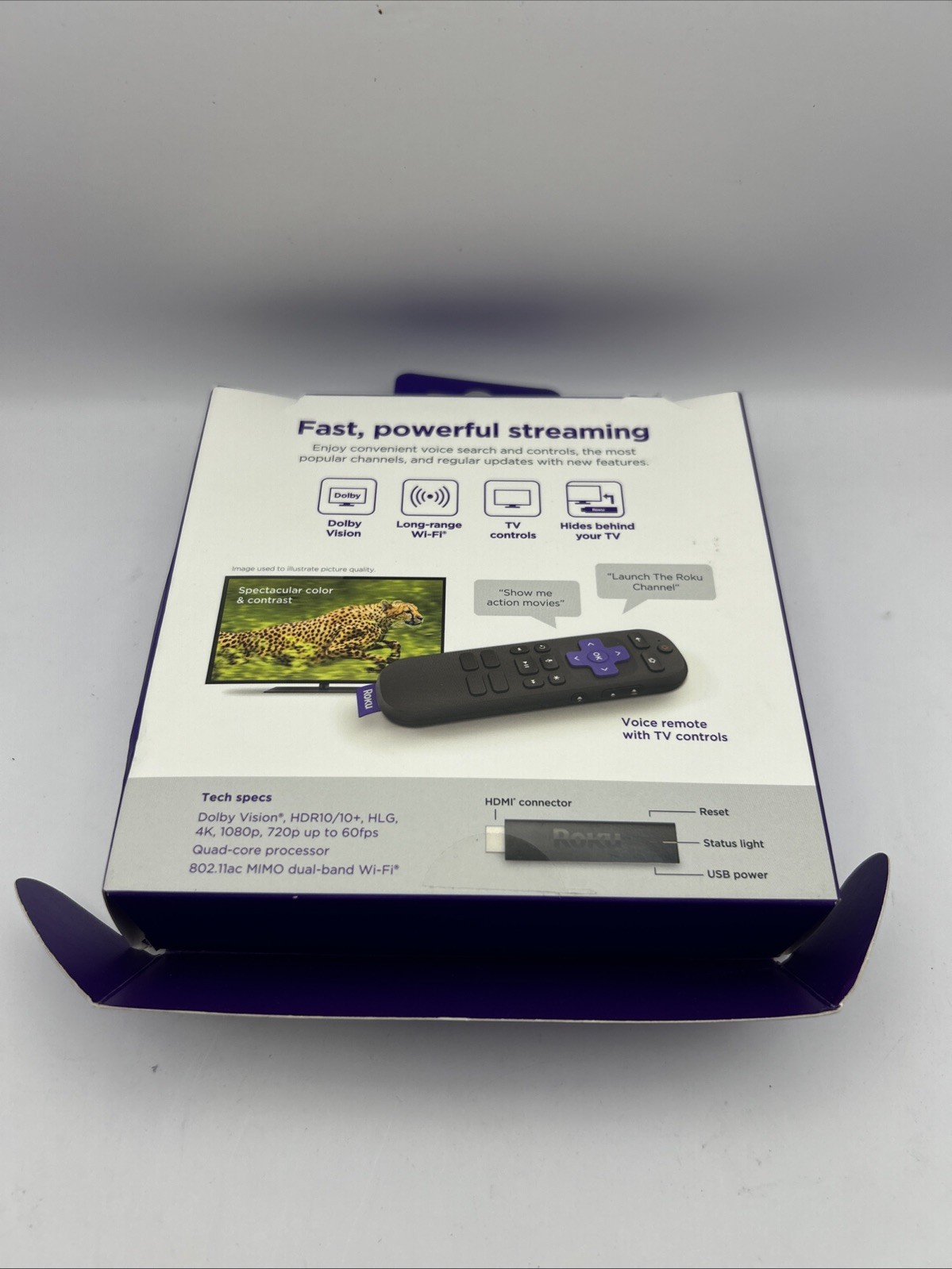 Roku Streaming Stick 4K 3820 HDR Media Streamer