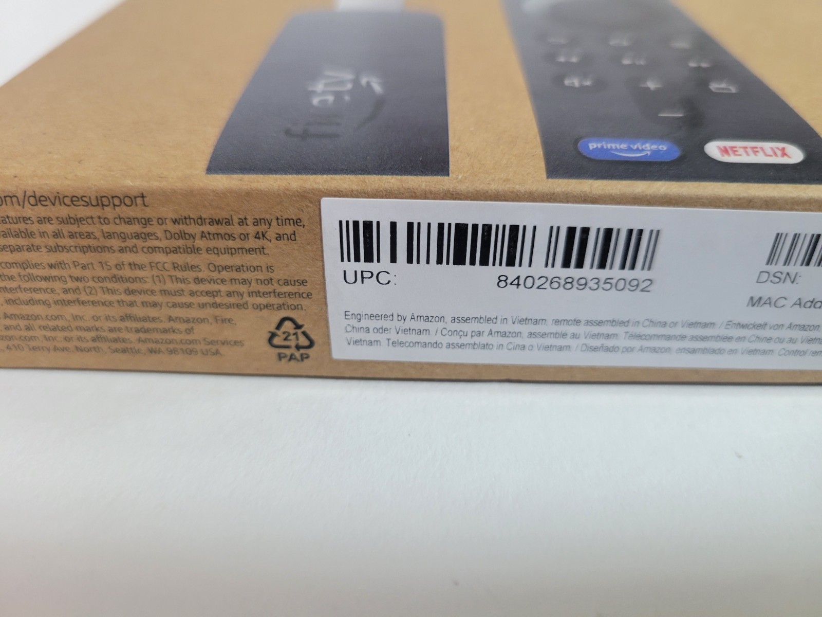 🔥BrandNEW Amazon Fire TV Stick 4K WiFi6 UltraHD Streaming w/Remote AI-Powered🔥