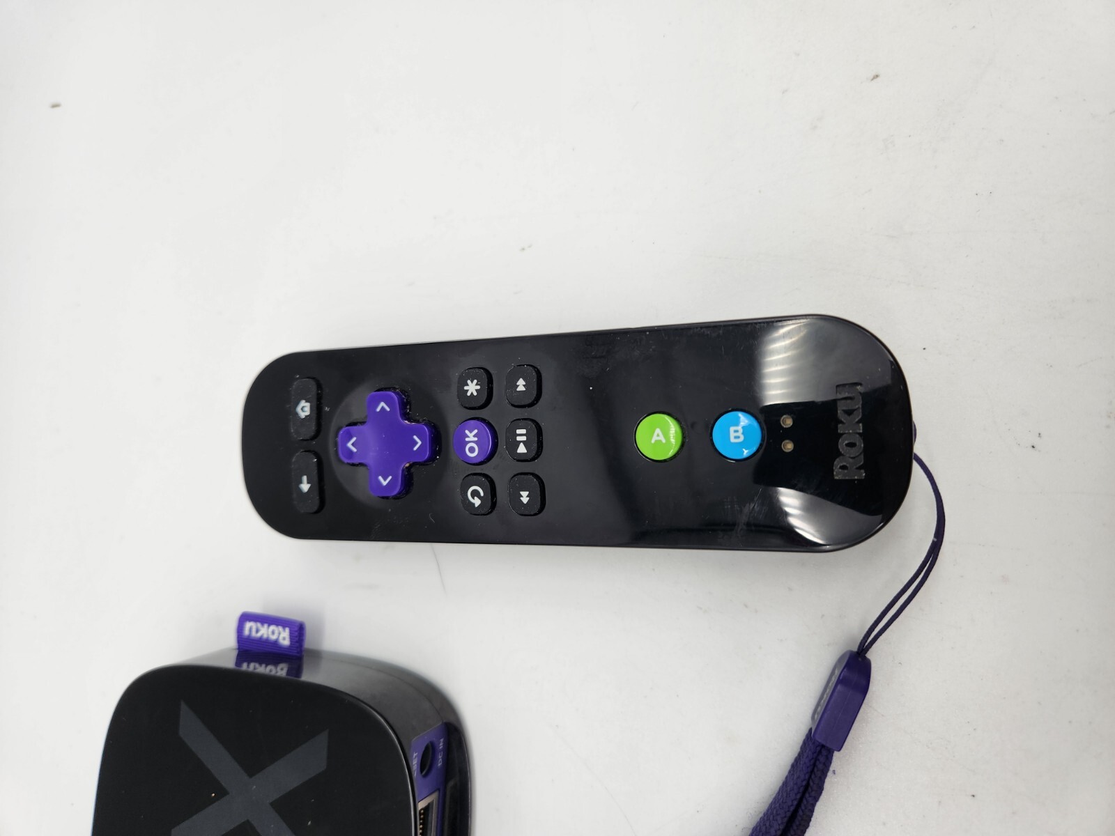 Roku 2 XS (2nd Generation) Media Streamer 3100X – Black w/ Remote & Adapter