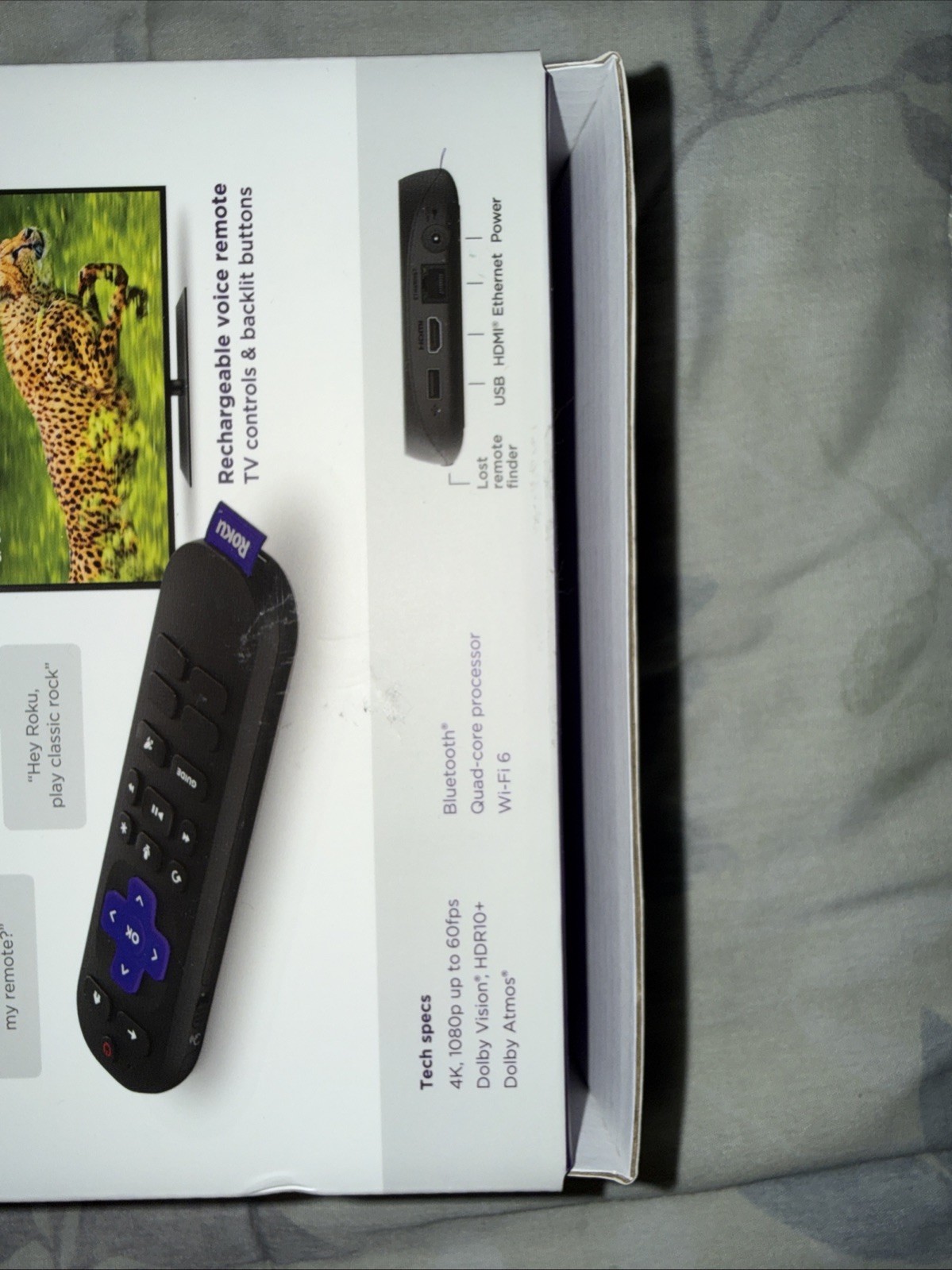 Roku Ultra 4850r 4k Streaming Player wifi 6