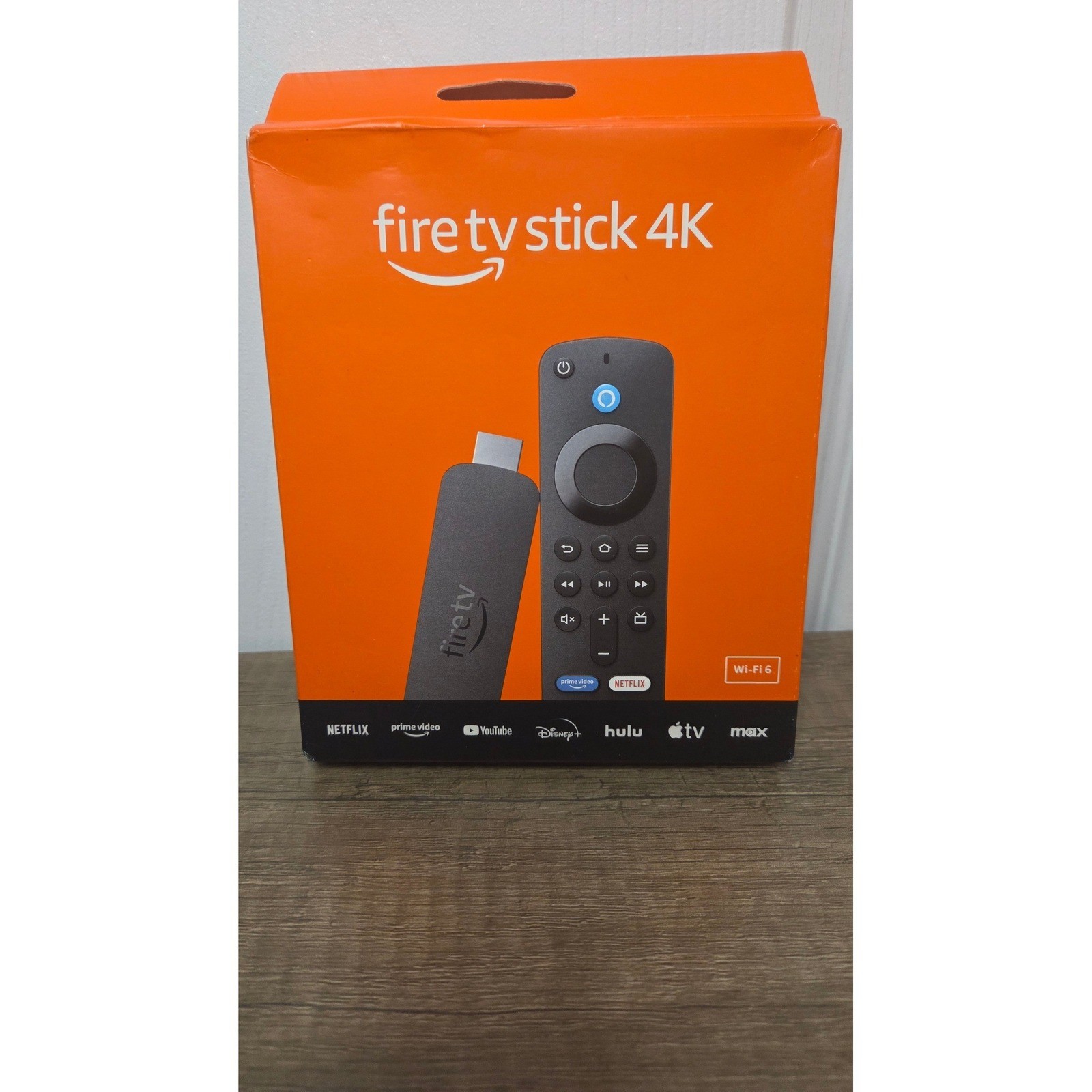 Amazon Fire TV Stick 4K Wi-Fi 6 Streaming Media Player Alexa Remote NEW