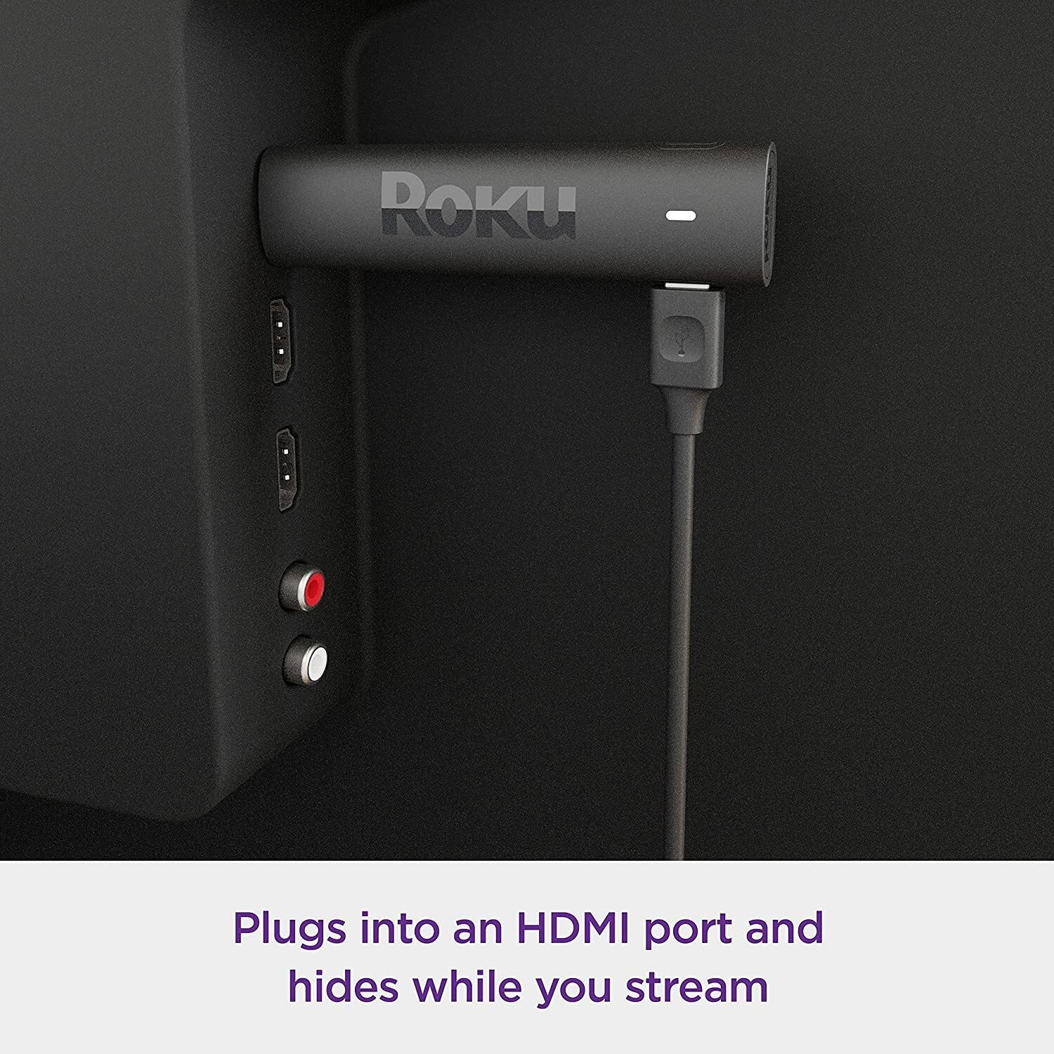 Roku Streaming Stick 4K/HDR/Dolby Vision Streaming Device with Roku Voice Remote