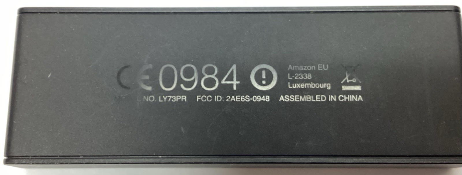Amazon Fire TV Stick CE0984 LY73PR (2nd Generation) w/ Remote Not Working AS IS