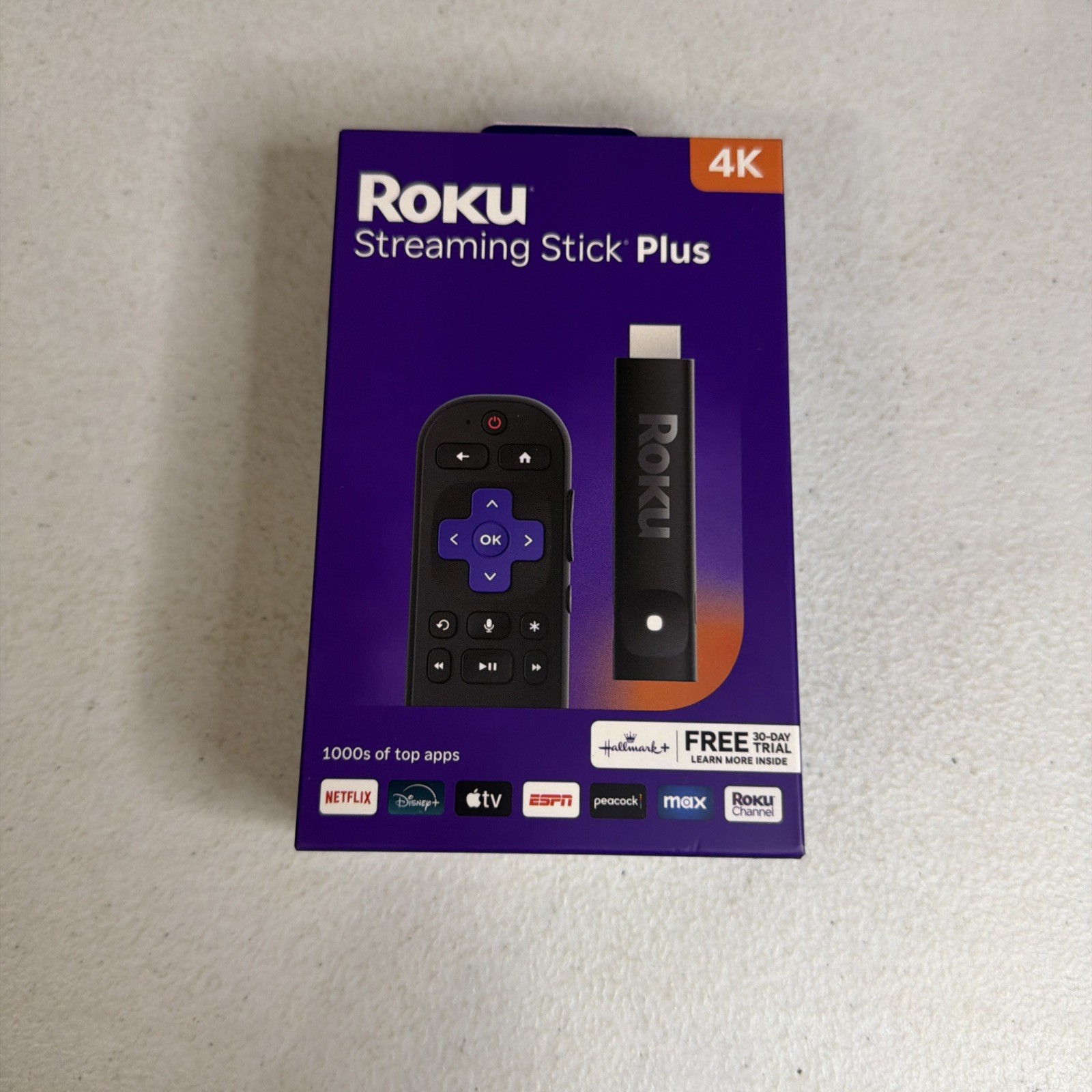 Roku Streaming Stick Plus 2025 4K and HDR Streaming Device with Voice NEW