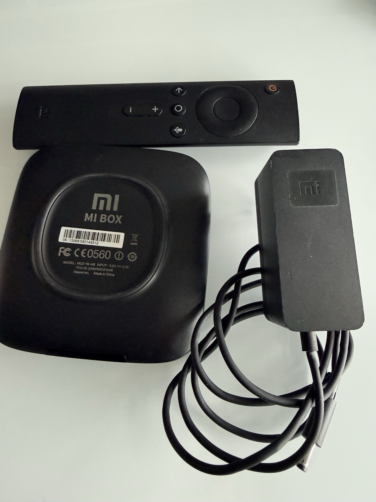 (Z) Xiaomi Mi Box MDZ-16-AB 4K Android TV Streaming Player w/ Remote & Power
