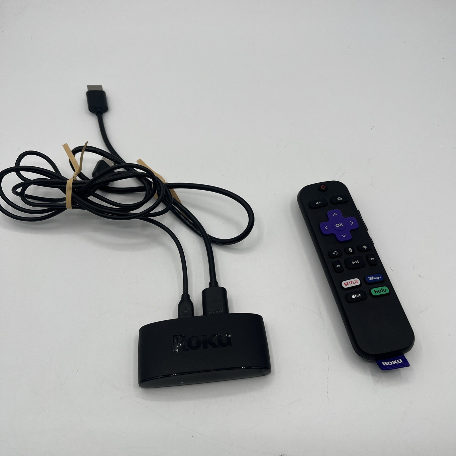 Roku Express 4K+ 3941X Streaming Media Player Power Cable Included w/Remote#1