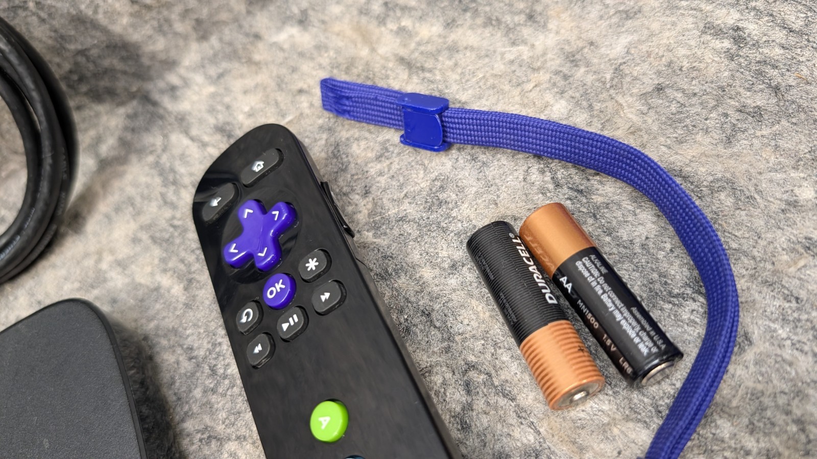 Roku Premiere 4K 4620X Streaming Player Remote Power Cord Bundle
