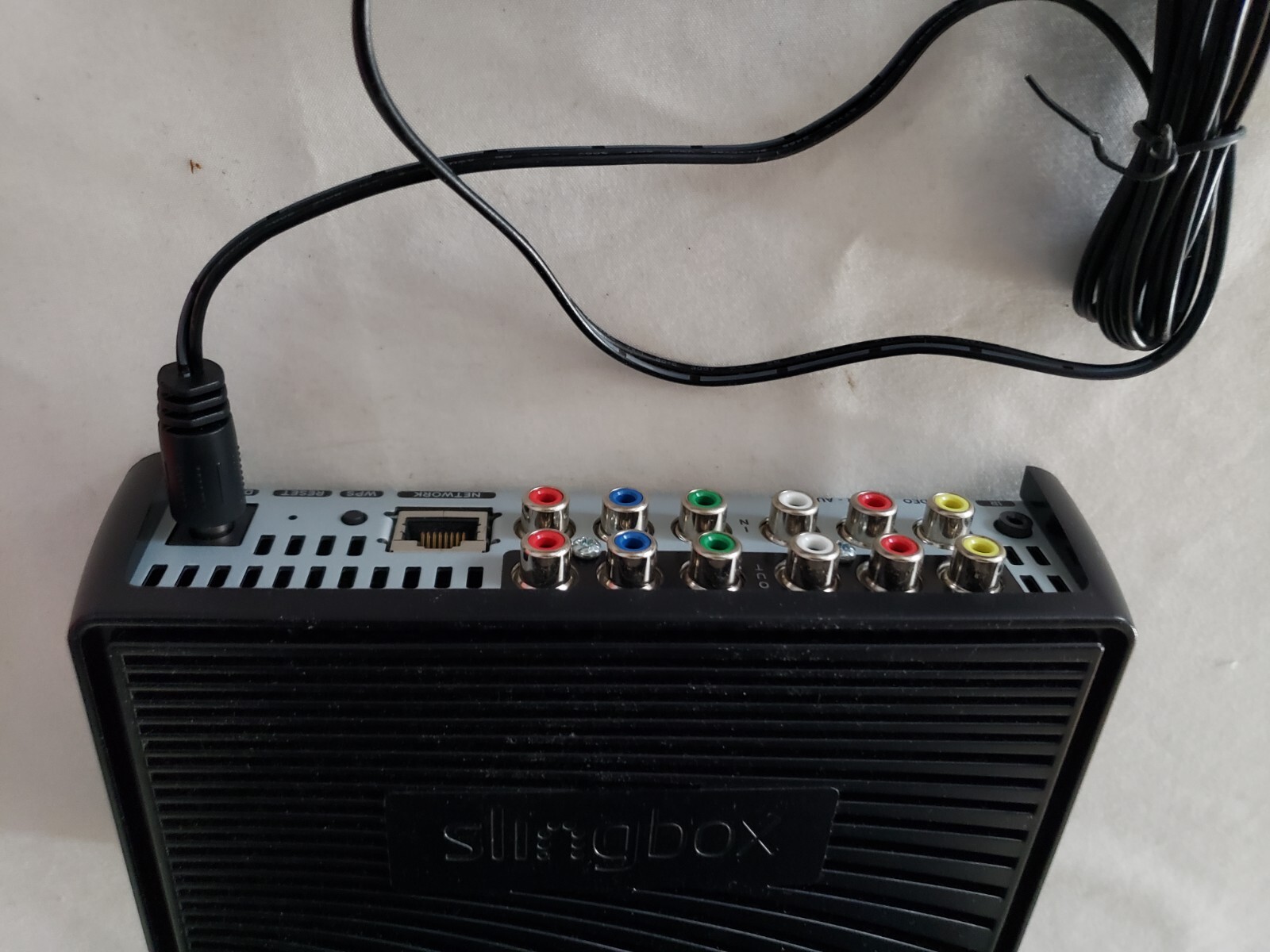 Slingbox M1 Sling Digital HD Media TV Streamer working unit and power supply