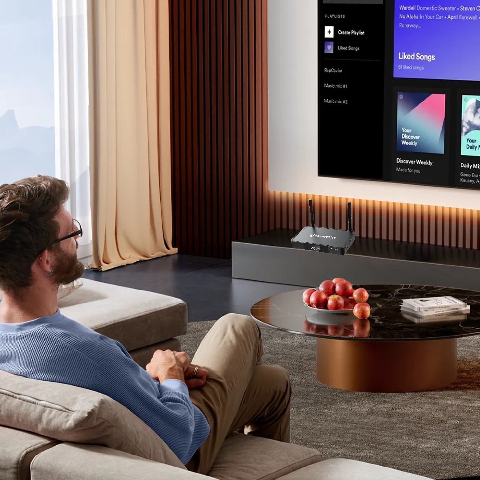 SuperBox S6 Pro BOX Authorized Distributor Message To Me Free ship FedEx 2 Day