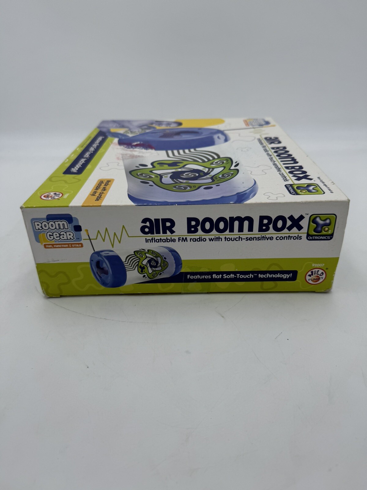 Room Gear Air Boom Box Inflatable with FM Radio Touch Sensitive Controls Sealed