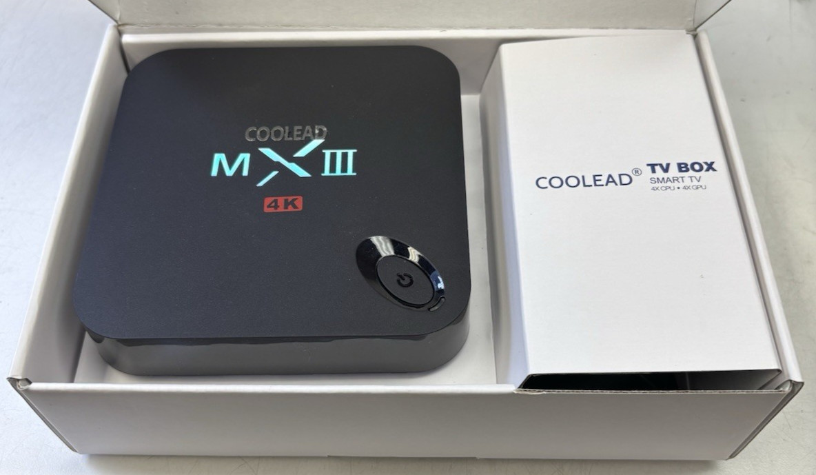 Coolead MX3 Smart TV Box NEW