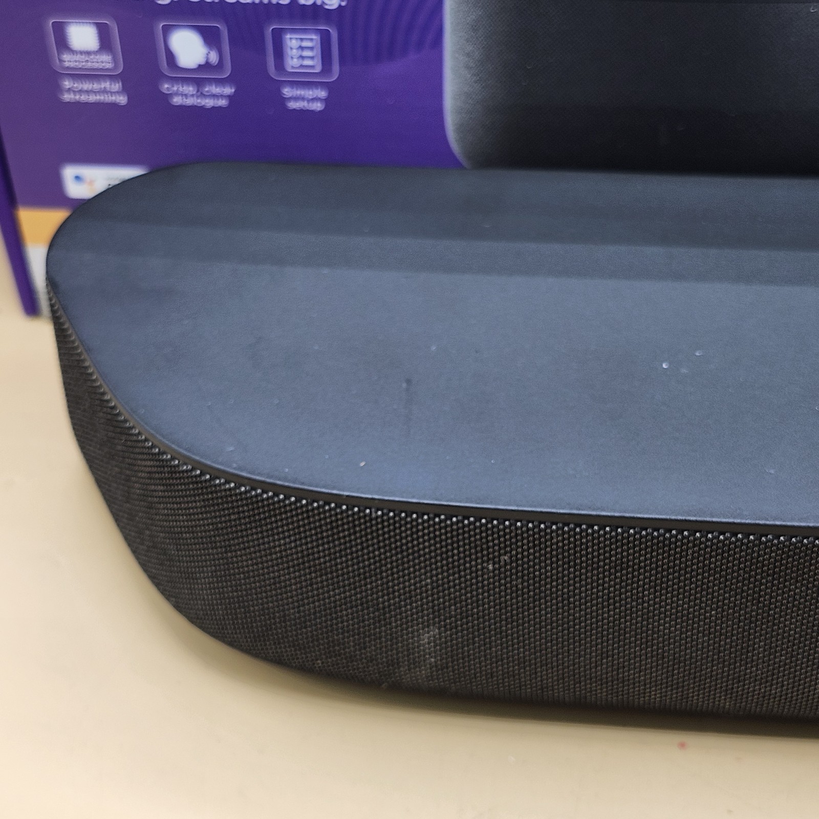 Roku Streambar 9102R 4K HDR Media Streamer Audio Bar w/ Voice Remote – Tested CB