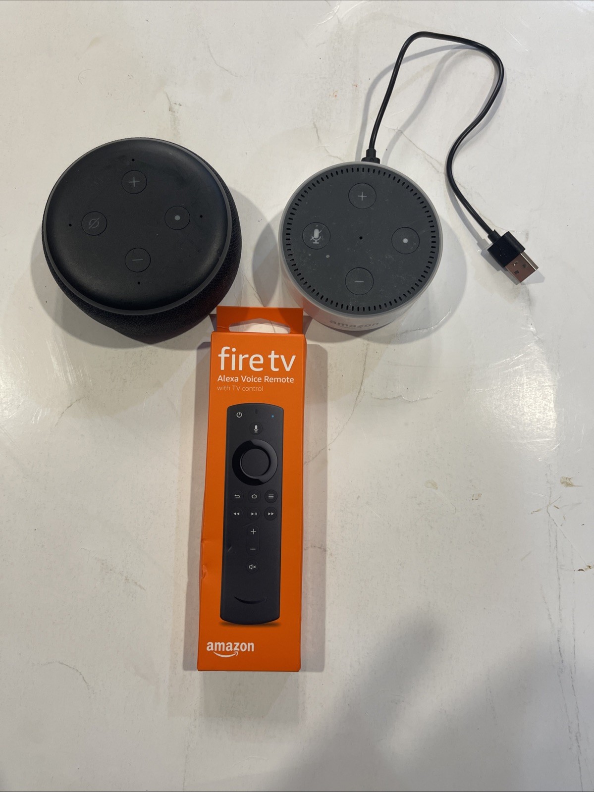 Amazon Fire Stick With Alexa New With 2nd & 3 Gen Echo Dot Both Alexa Tested