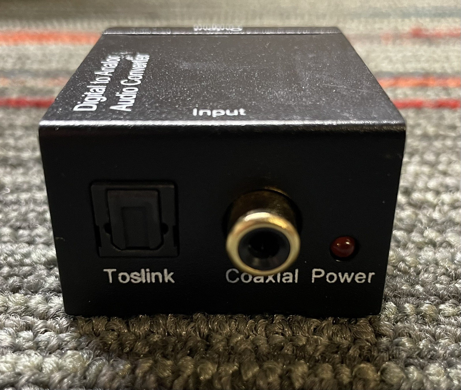 Digital To Analog Converter With Power Supply, Cables