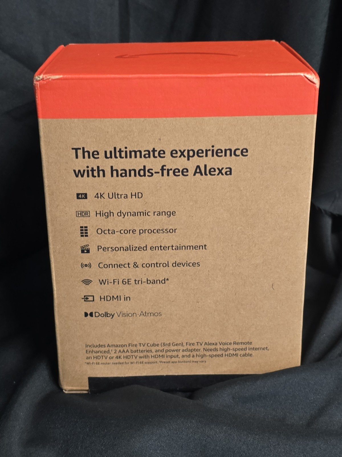 Amazon Fire TV Cube 3rd Gen. Media Streamer GA5Z9L 2025 NEW Sealed
