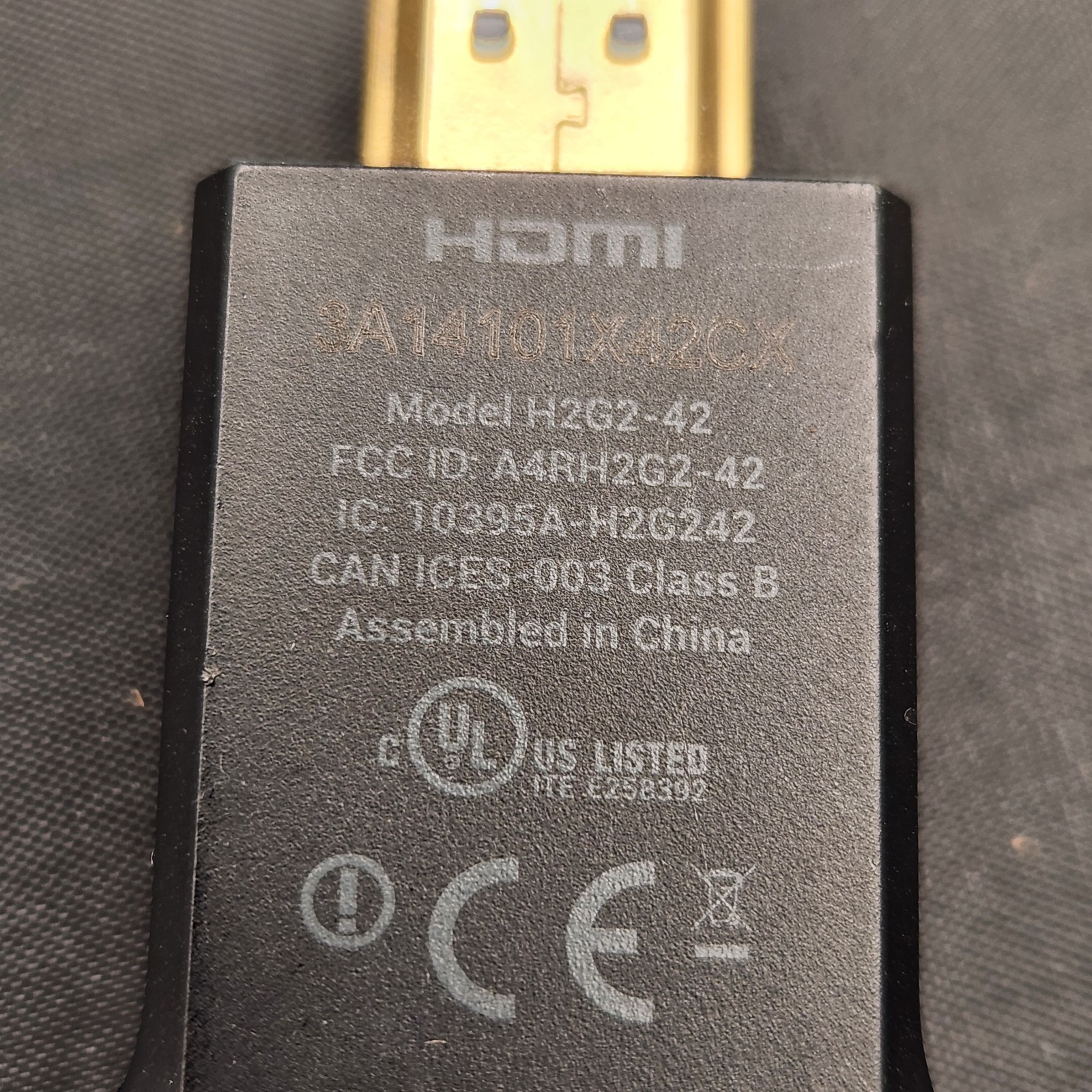 Google Chromecast 1st Generation H2G2-42 HDMI Streaming Media Player