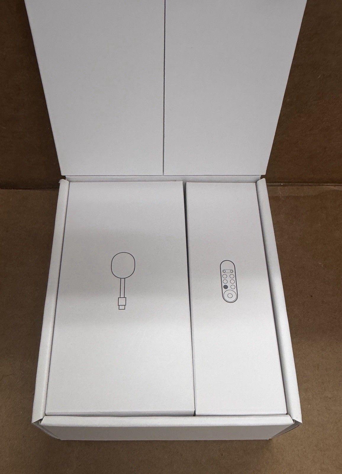 Chromecast with Google TV 4K — Snow (White) | Model GZRNL | GA01919-US