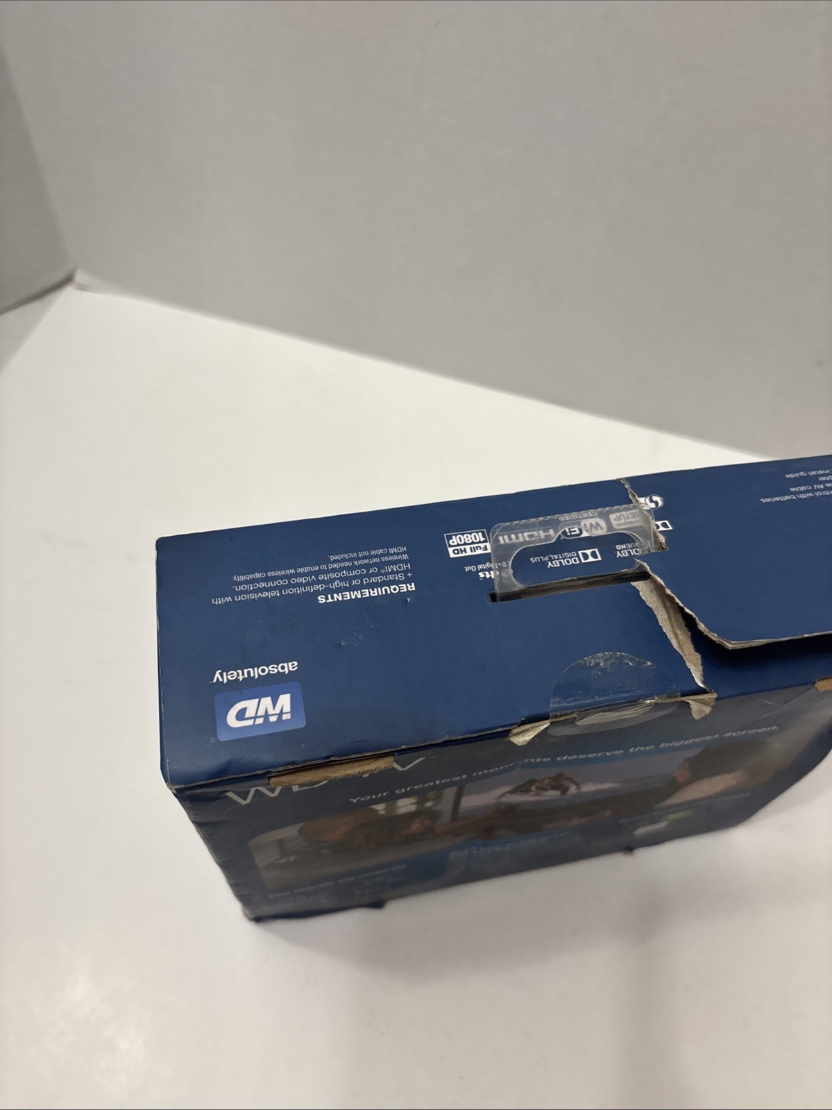 WD MN0000BK-00 TV MEDIA PLAYER C3H WDBY Brand New Sealed Box Wear