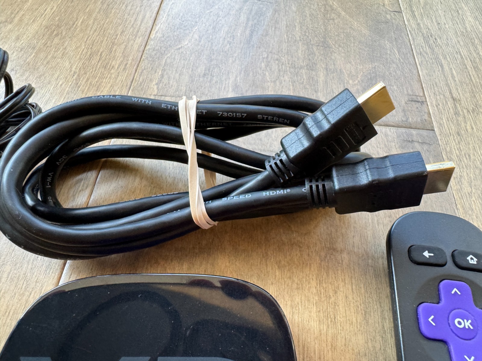 Roku 2 XD 3050X Media Streamer w/ Remote, Power Supply, HDMI Cable TESTED WORKS