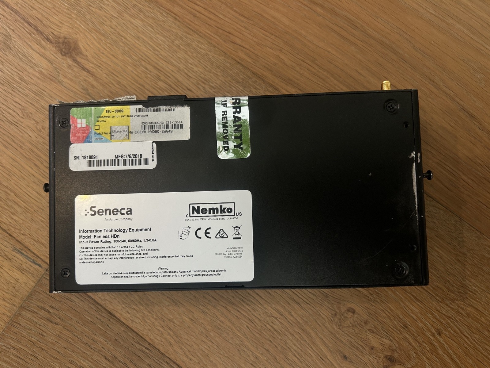 Seneca Fanless HDN Solid State Media Player CORE i5