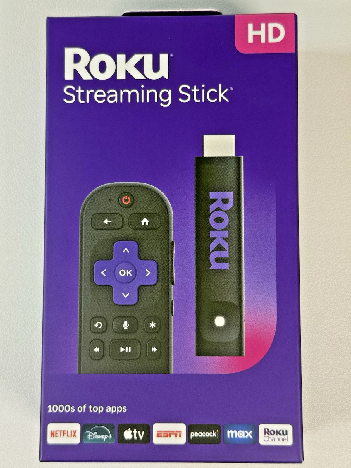 Roku HD Streaming Stick HDMI Media Player Smart TV Streaming Device