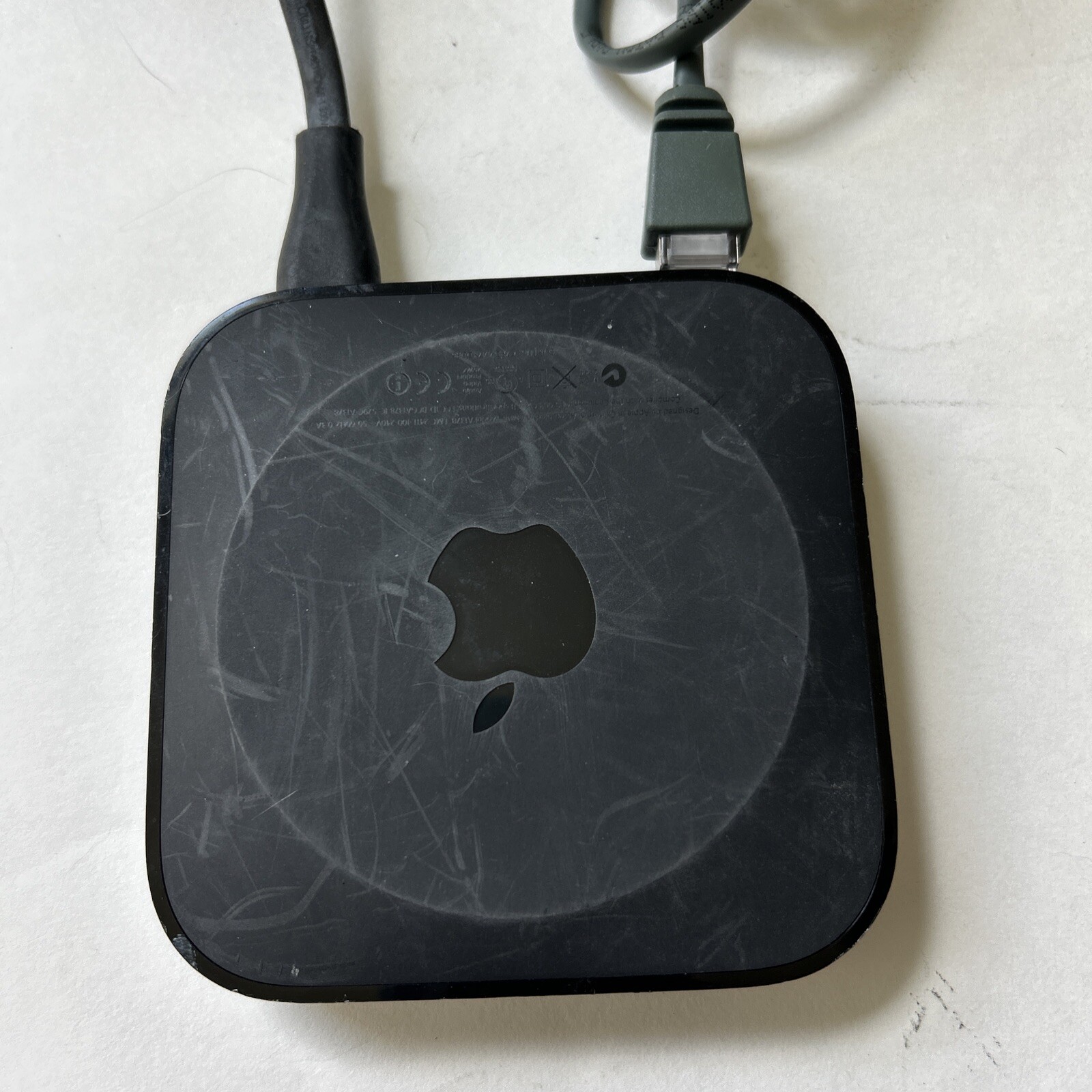 Apple TV 2nd Generation Digital HD Media Streamer-A1378, Used, Tested-Cords