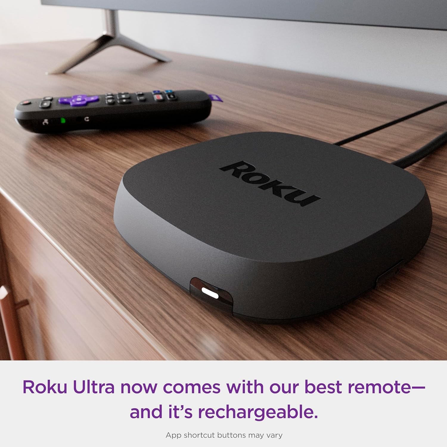 Roku Ultra LT Streaming Device 4K/HDR/Dolby Vision Roku Voice Remote 4801RW