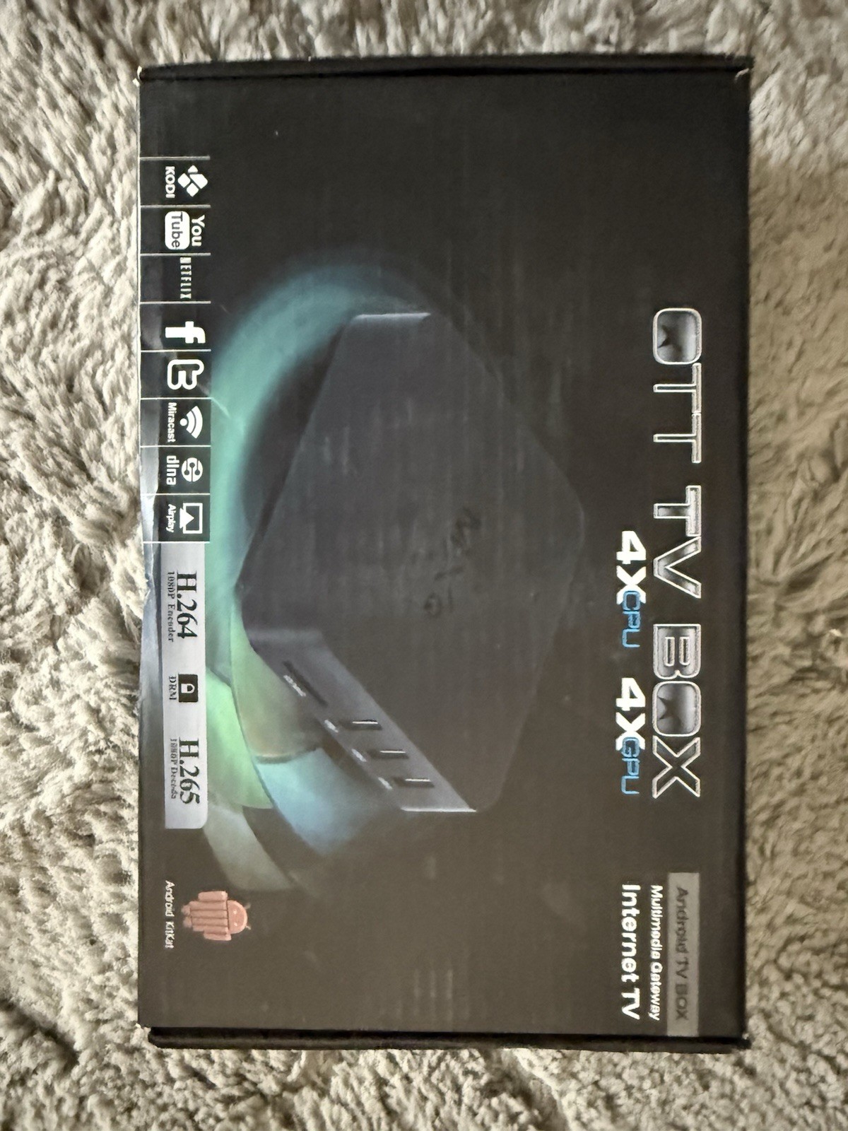 Ott TV Box 4K Android Stream Box
