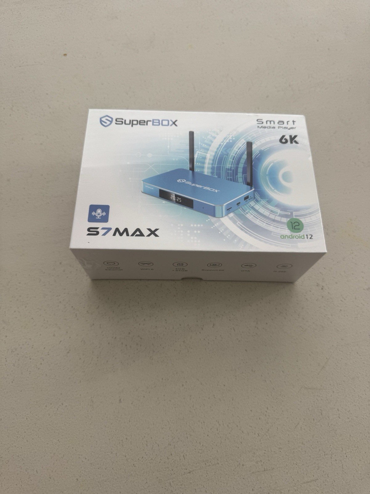 SUPERBOX S7 MAX Streaming Media Player