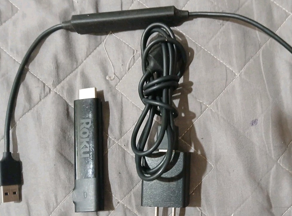 Roku 3810X Streaming Stick 4K HDR Streaming Device! ~ Works Great! ~ No Remote ~