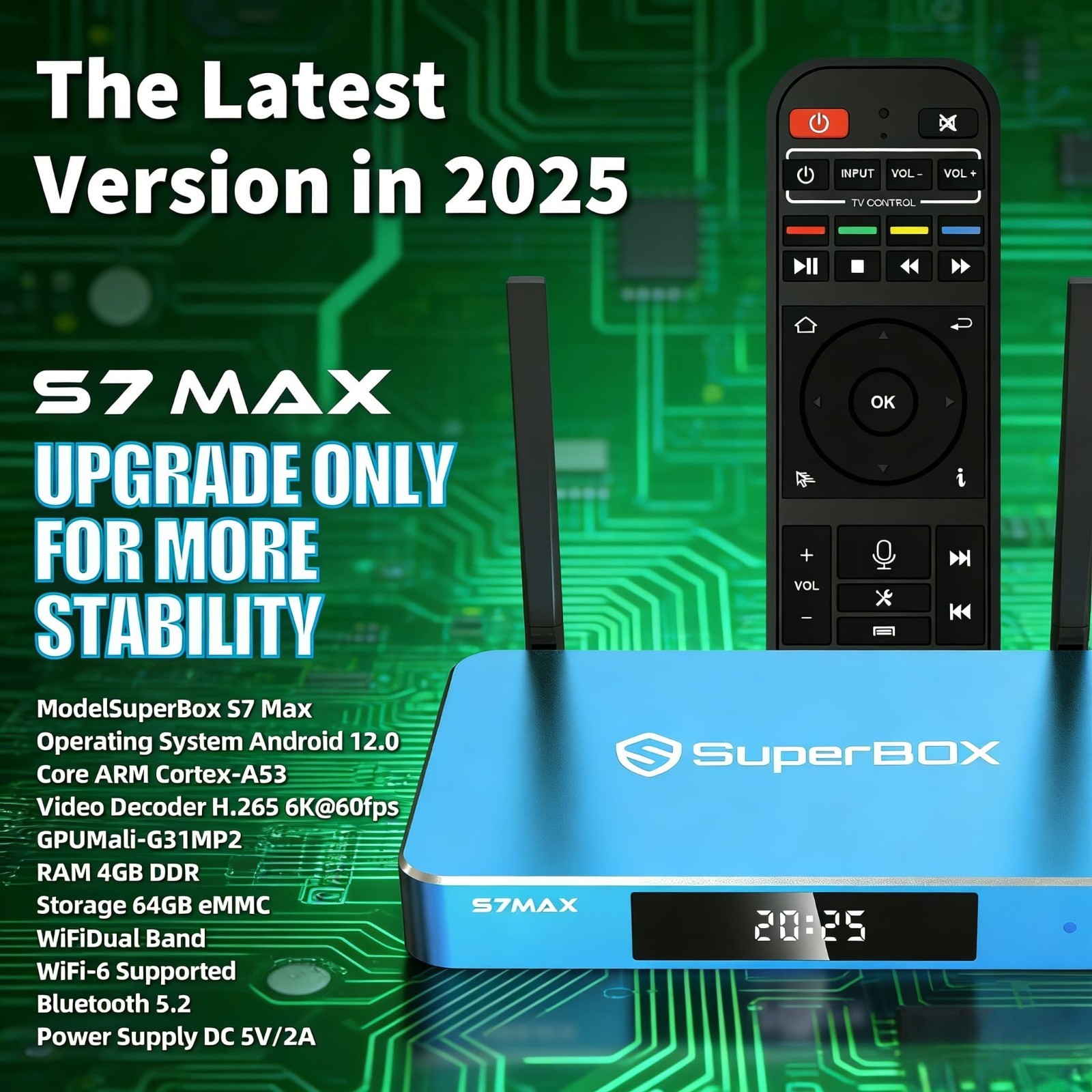 Authentic SuperBox S7 Max | Verified Seller | 24/7 Professional Support Same Day