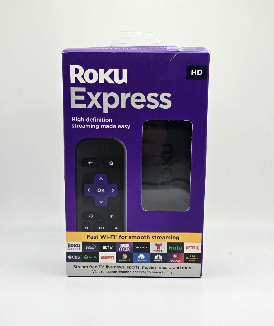 Roku Express HD Streaming Device & Remote 3960R