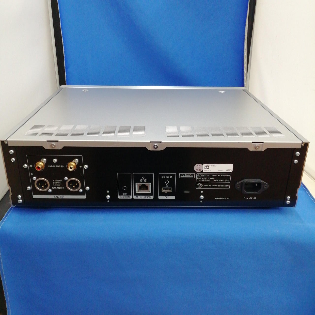 SONY HAP-Z1ES HDD Player W/ Remote & Cable Hi-Res Audio Works Tested OM04 15.0