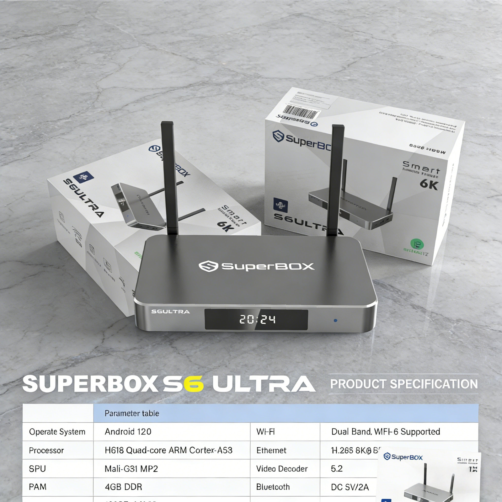 SuperBox S6 Ultra No Knockoffs | 24/7 Help | Reliable Same Day Dispatch