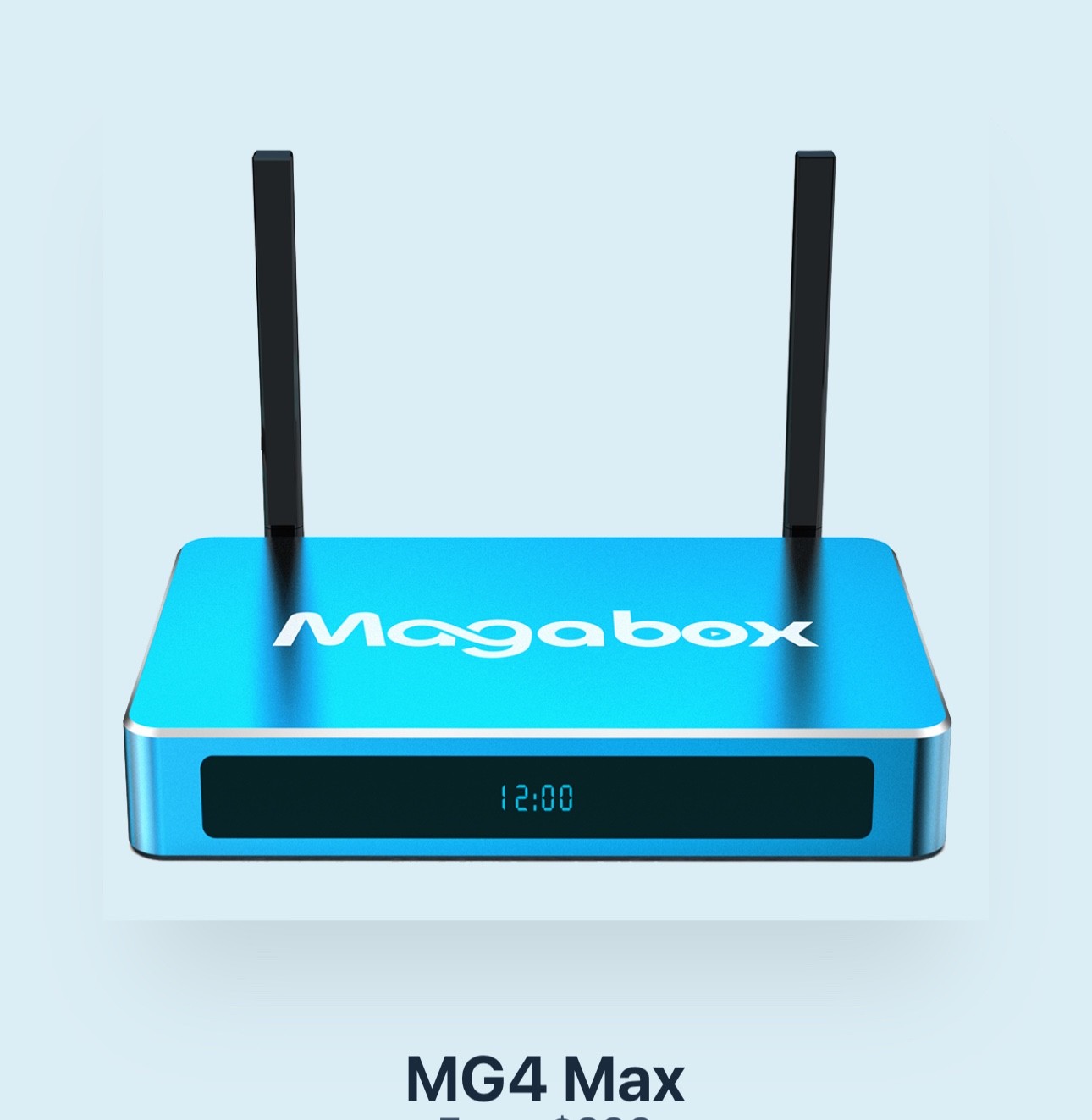 New 2025 Magabox MG4 MAX 8k UHD Media Box 4GB + 128GB Voice Command Remote