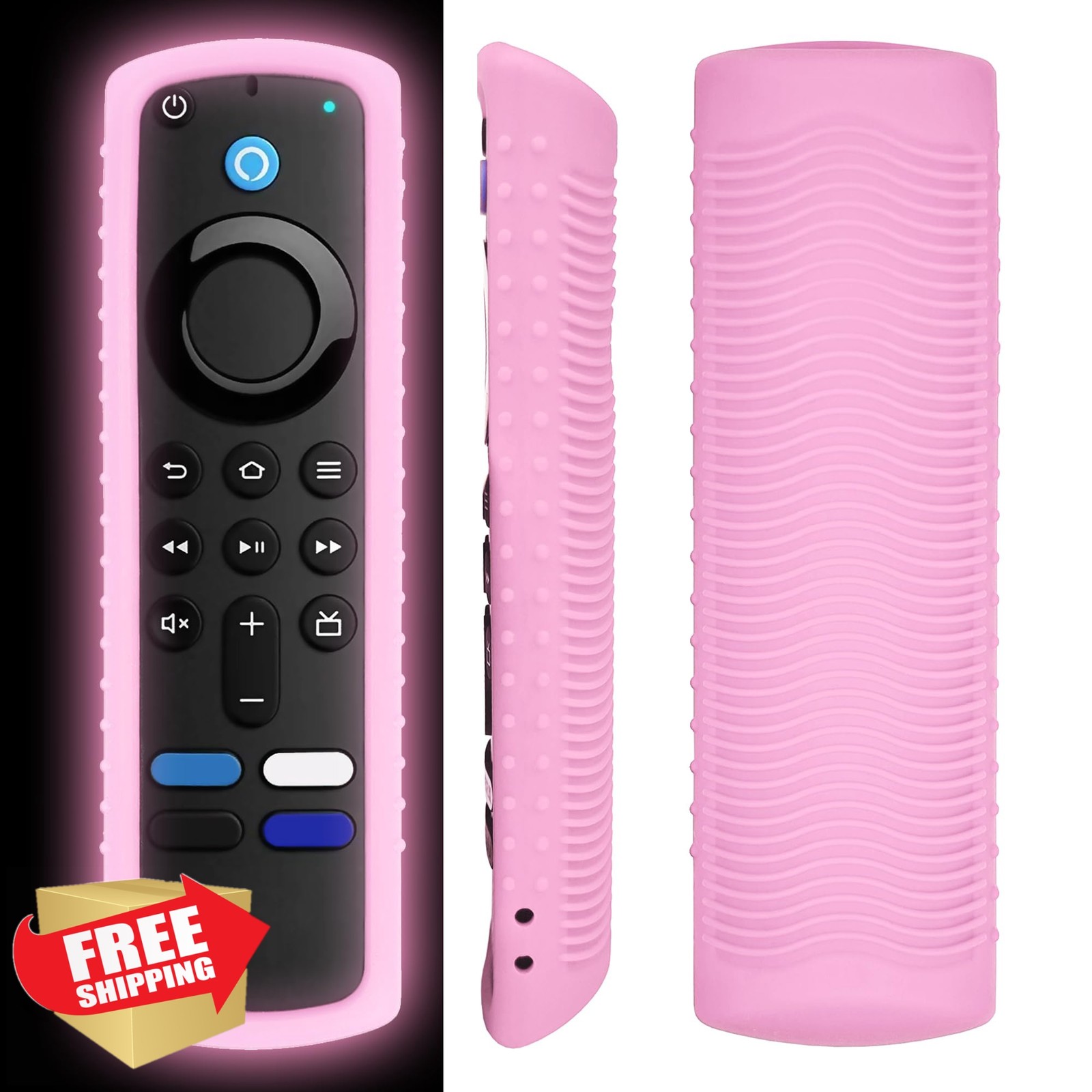 HoldFist Fire TV Stick Cover Luminous Pink