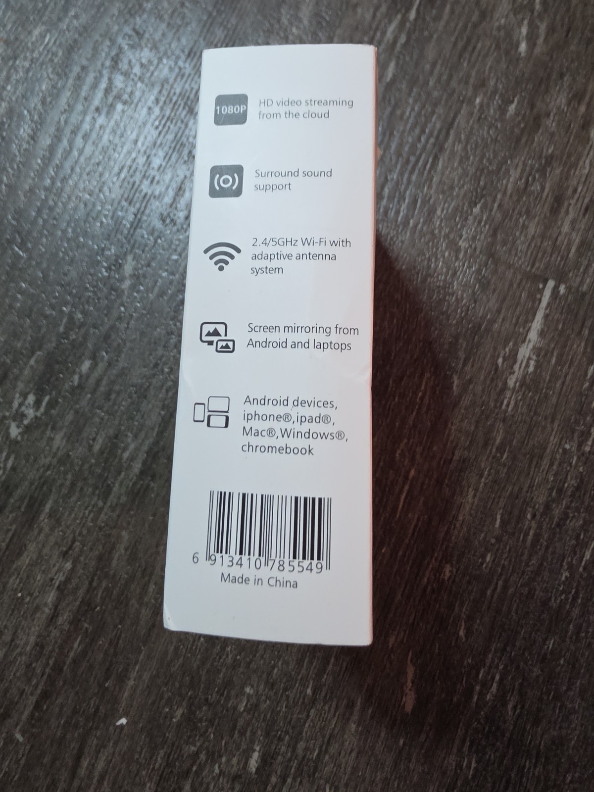 New Chromecast 2nd Gen HDMI TV Streaming Device Google 1080P HD