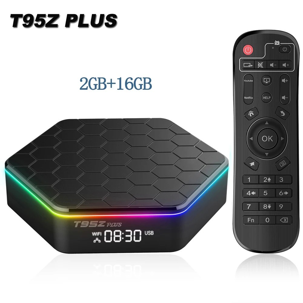 Upgraded 2026 T95Z Plus Smart Android 12 TV Box Quad Core 6K 4K HD Stream Player