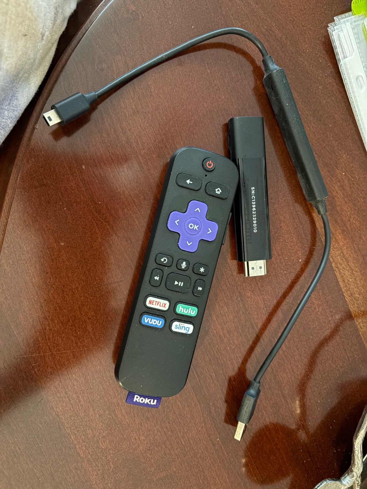 Roku Streaming Stick Plus 3810R – 4K Streaming Media Player with Voice Remote…