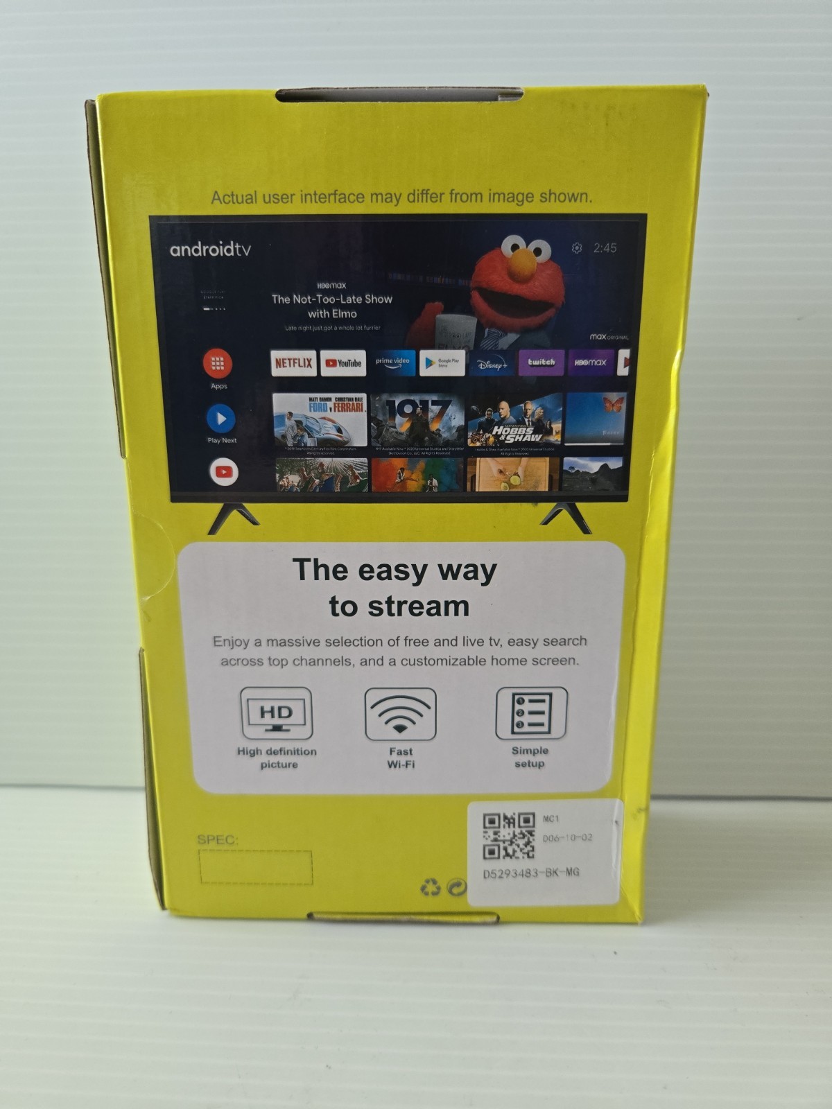 ITV Hey Google 4K Ultra HD 1GB + 8GB Set-top Box Android Tv / itv – NEW
