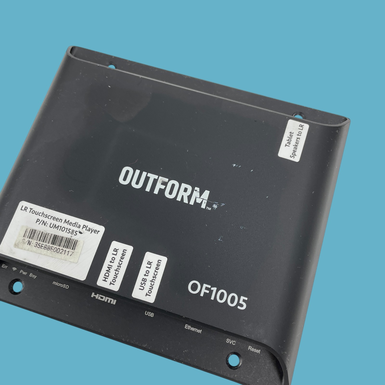 LOT OF 10 Outform Model OF1005 Digital Sign Computer Solid State Black #L9098